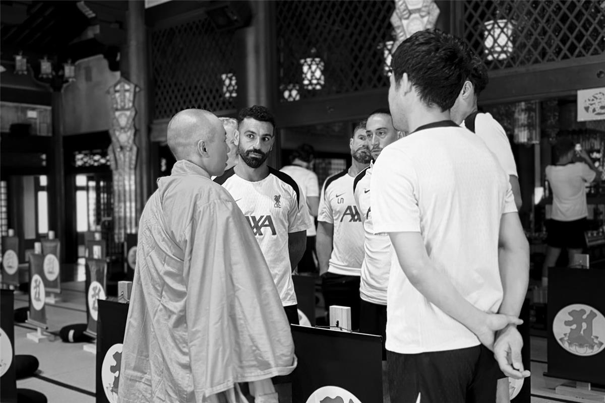 "ملهمة".. أول تعليق من محمد صلاح على زيارة معبد إيكوين البوذي