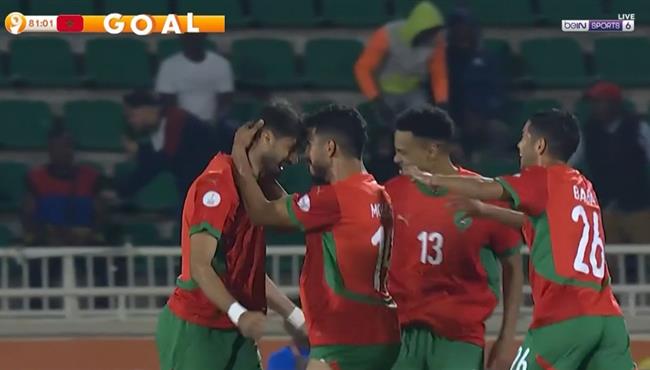 هدف المغرب الثاني في مرمي انجولا بكاس امم افريقيا للمحليين