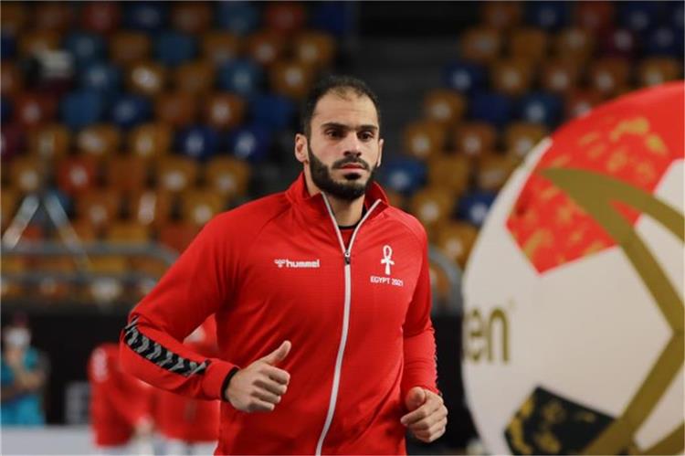 كريم هنداوي حارس مرمي منتخب مصر والزمالك لكرة اليد