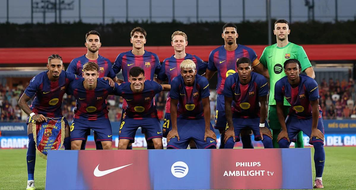 لاعبو برشلونة