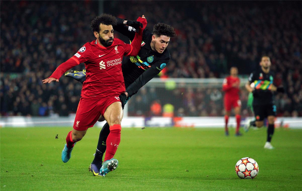 موعد مباراة ليفربول وإنتر ميلان في دوري أبطال أوروبا 2025/2026