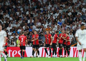 فيديو موريكي يسجل هدف مايوركا الأول أمام ريال مدريد في الدوري الإسباني