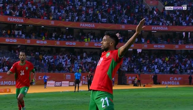 هدف تعادل المغرب مع مدغشقر 1 1 نهائي كاس امم افريقيا للمحليين