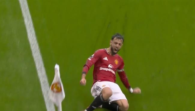 هدف برونو فيرنانديز القاتل في مرمي بيرنلي بالدوري الانجليزي