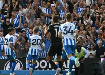 فيديو ميلنر يسجل هدف تعادل برايتون أمام مانشستر سيتي ويخلد ذكرى جوتا