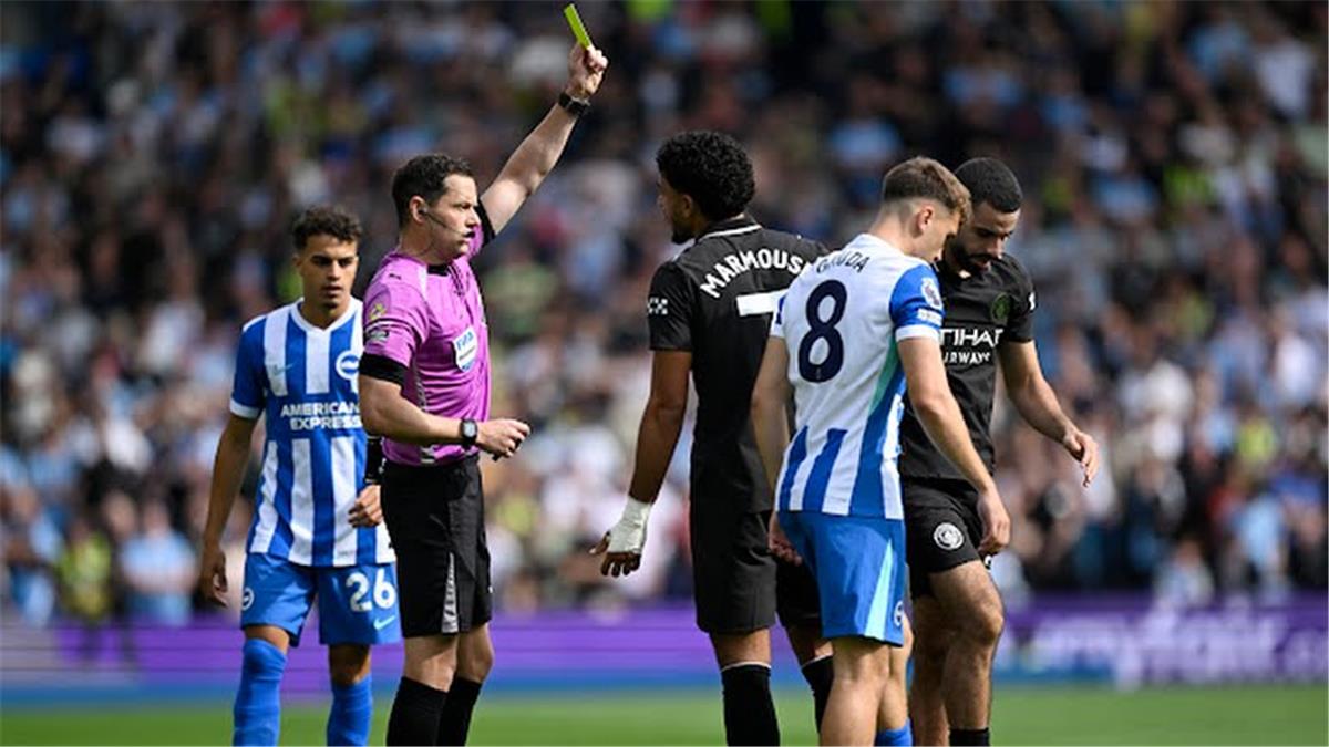 ماذا قدم عمر مرموش في مباراة مانشستر سيتي وبرايتون بـ الدوري الإنجليزي؟