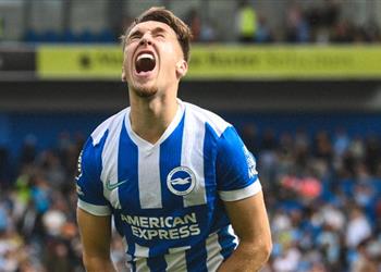 فيديو جرودا يسجل هدف برايتون الثاني أمام مانشستر سيتي