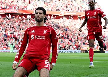 فيديو تسديدة م ذهلة دومينيك سوبوسلاي يسجل هدف ليفربول الأول ضد آرسنال