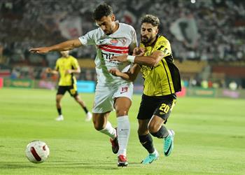 رجل مباراة الزمالك ووادي دجلة في الدوري المصري