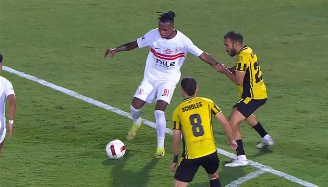 شيكو بانزا كاد ان يسجل هدف رائع امام وادي دجلة بالدوري المصري
