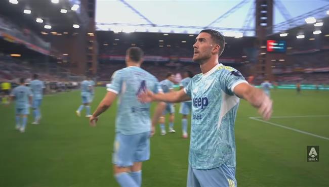 هدف فوز يوفنتوس علي جنوي 1 0 الدوري الايطالي