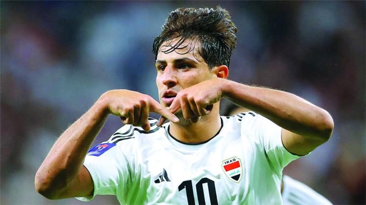 مهند علي لاعب منتخب العراق