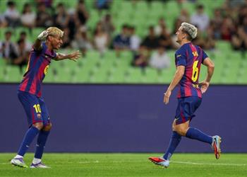 فيديو راشفورد يقص شريط أهدافه وبرشلونة يسحق دايجو بخماسية في ختام جولته الآسيوية