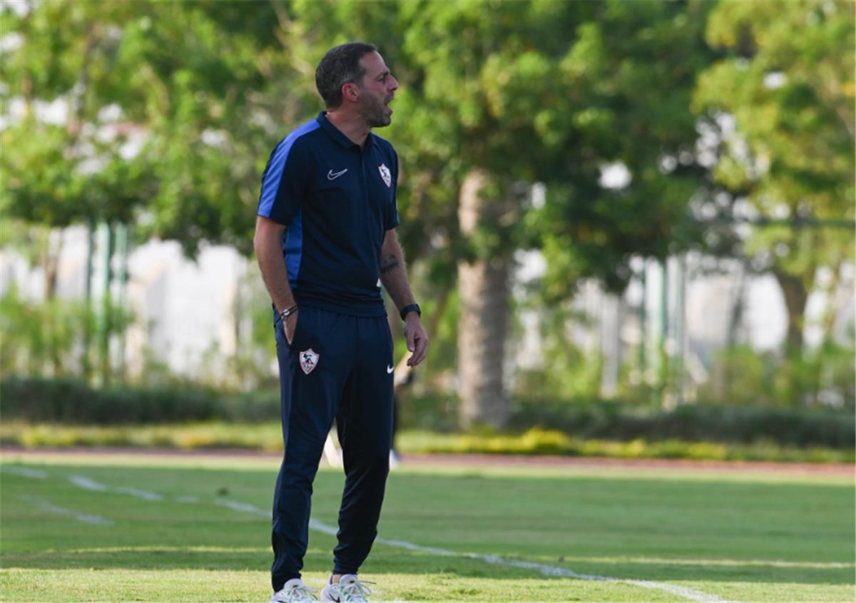 نيوز برو : مران الزمالك | فيريرا يشرح خطط اللعب استعدادًا للموسم الجديد