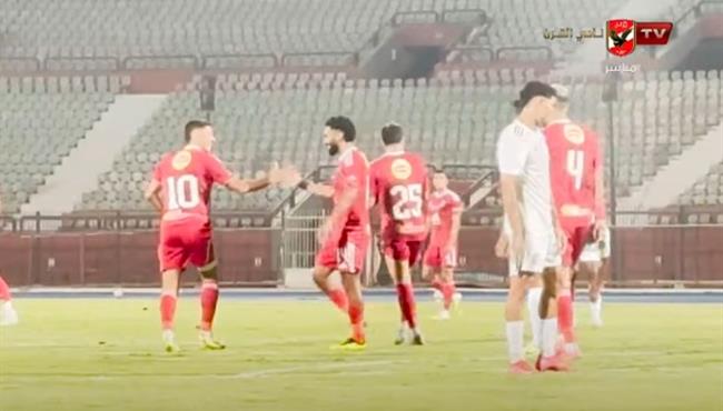 هدف الاهلي الثاني في مرمي بتروجيت .. محمد شريف