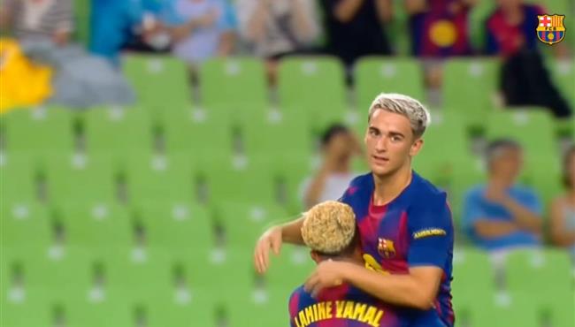 هدف برشلونة الاول الرائع في مرمي دايجو مباراة ودية