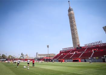 مران الأهلي ريبيرو يجتمع مع اللاعبين وتدريبات في الجيم