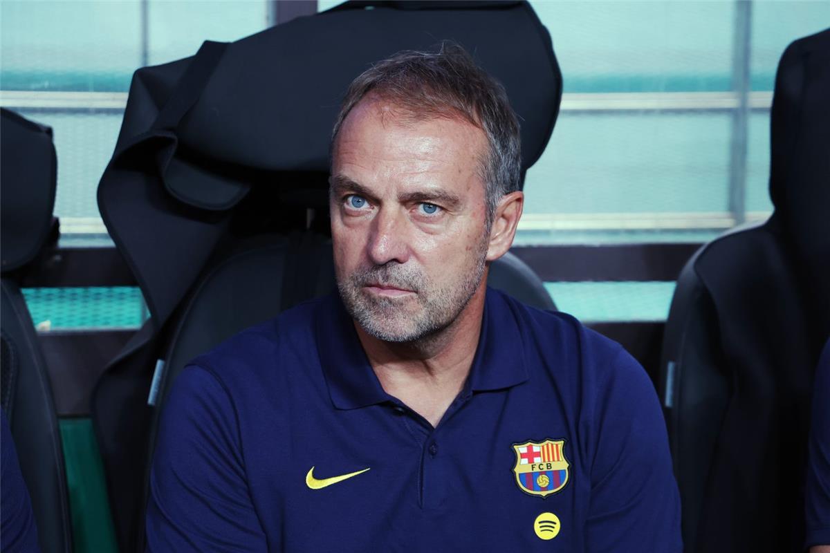 هانز فليك مدرب برشلونة