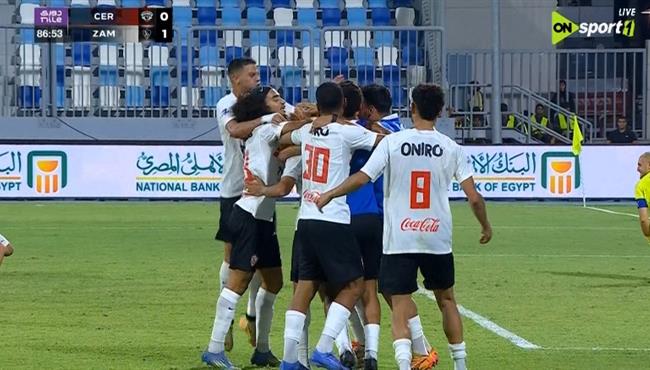 اهداف مباراة الزمالك وسيراميكا كليوباترا 2 0 الدوري المصري