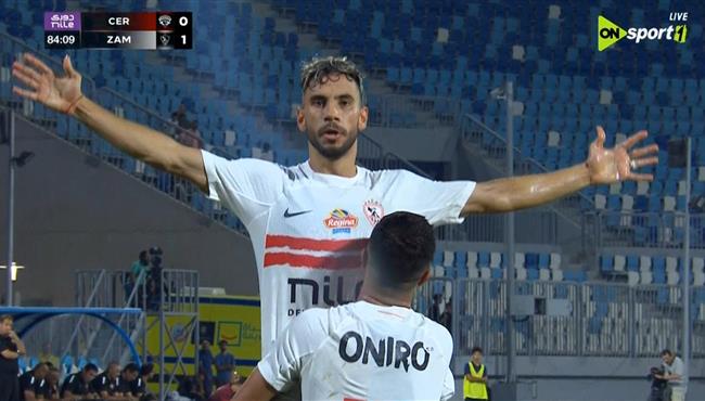 هدف ناصر ماهر في مرمي سيراميكا كليوباترا بالدوري المصري