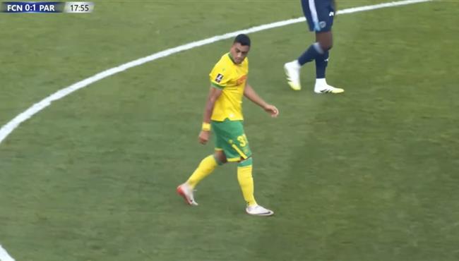 ملخص لمسات مصطفي محمد في مباراة نانت وباريس الودية