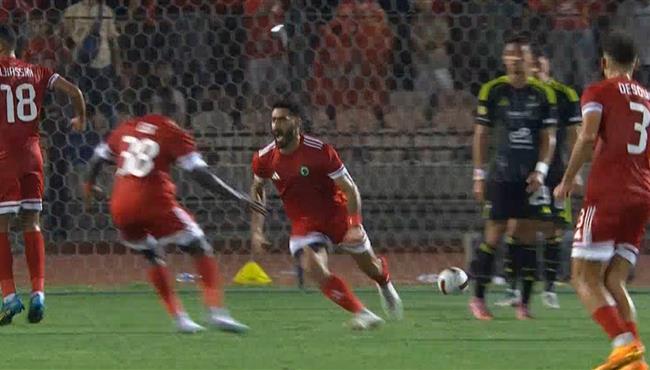 هدف مودرن سبورت الثاني في مرمي الاهلي بالدوري المصري
