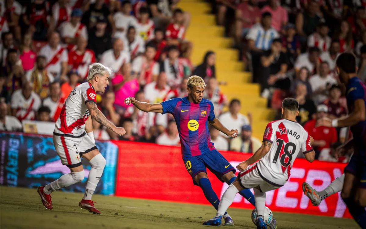 فيديو | تألق خوان جارسيا لا يكفي.. برشلونة يهدر نقطتين بتعادل مخيب أمام رايو فاليكانو في الدوري الإسباني