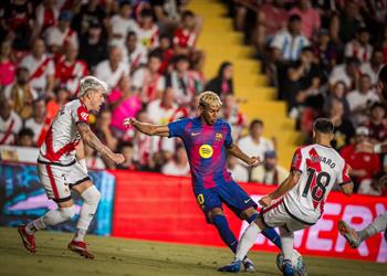 فيديو تألق خوان جارسيا لا يكفي برشلونة يهدر نقطتين بتعادل مخيب أمام رايو فاليكانو في الدوري الإسباني