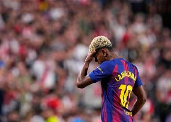 لامين يامال يلوم لاعبي برشلونة على أمرين بعد التعادل مع رايو فاليكانو