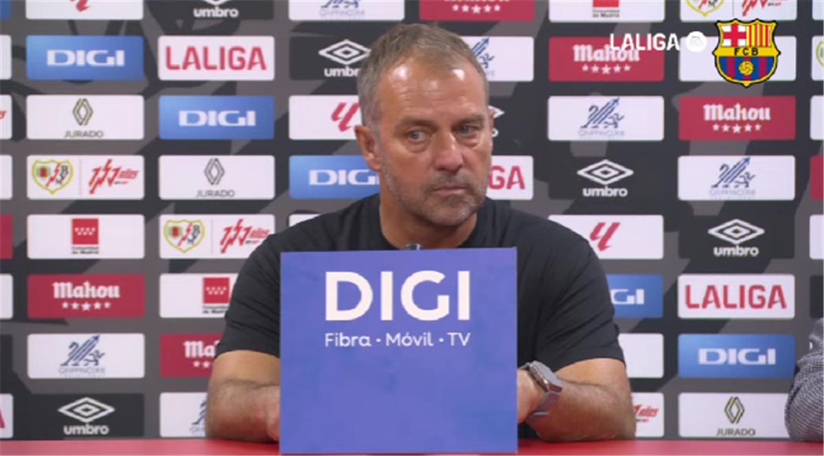 فليك يشيد بلاعب برشلونة: قرار ضمه رائع.. وسعيد بالنقطة أمام رايو فاليكانو 