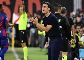 مدرب رايو فاليكانو بعد التعادل مع برشلونة فخور باللاعبين وما حدث غير مفهوم