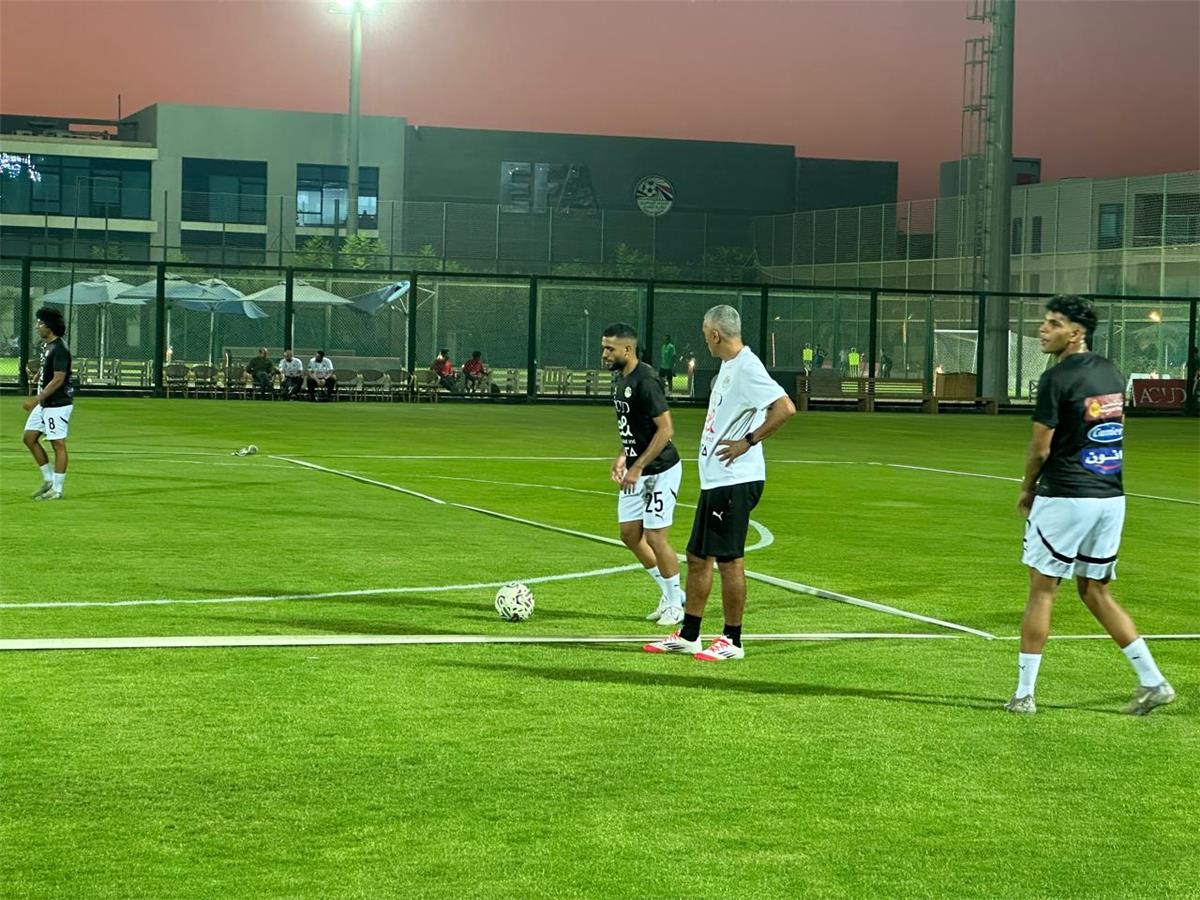 صور | منتخب مصر للشباب يبدأ معسكره استعدادًا لنهائيات كأس العالم
