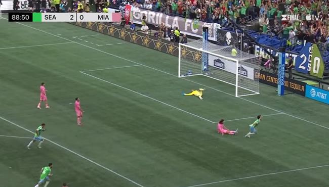 اهداف مباراة انتر ميامي وسياتل ساوندرز (0-3) نهائي كأس الدوريات