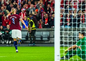 حارس مولدوفا هالاند كان يعتذر لي بعد كل هدف لـ النرويج