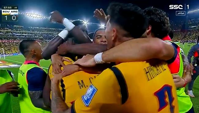 اهداف مباراة الارجنتين والاكوادور في تصفيات كاس العالم