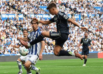 فيديو أردا جولر يسجل هدف ريال مدريد الثاني أمام ريال سوسيداد