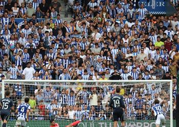 أويارزابال يسجل هدف ريال سوسيداد الأول أمام ريال مدريد