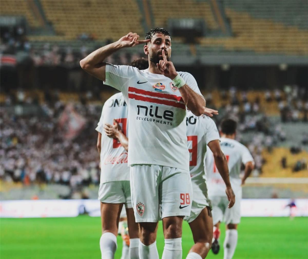 فيديو | عدي الدباغ يسجل هدف الزمالك الأول أمام المصري