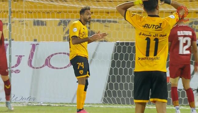 كهربا يهدر فرصة لا تصدق في مباراة القادسية والنصر بالدوري الكويتي