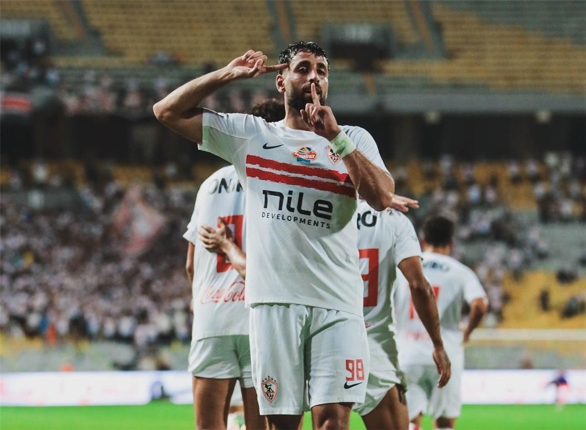 اخبار نيوز : عدي الدباغ أم مدافع المصري؟.. بطولات يكشف صاحب هدف الزمالك الأول أمام الفريق البورسعيدي