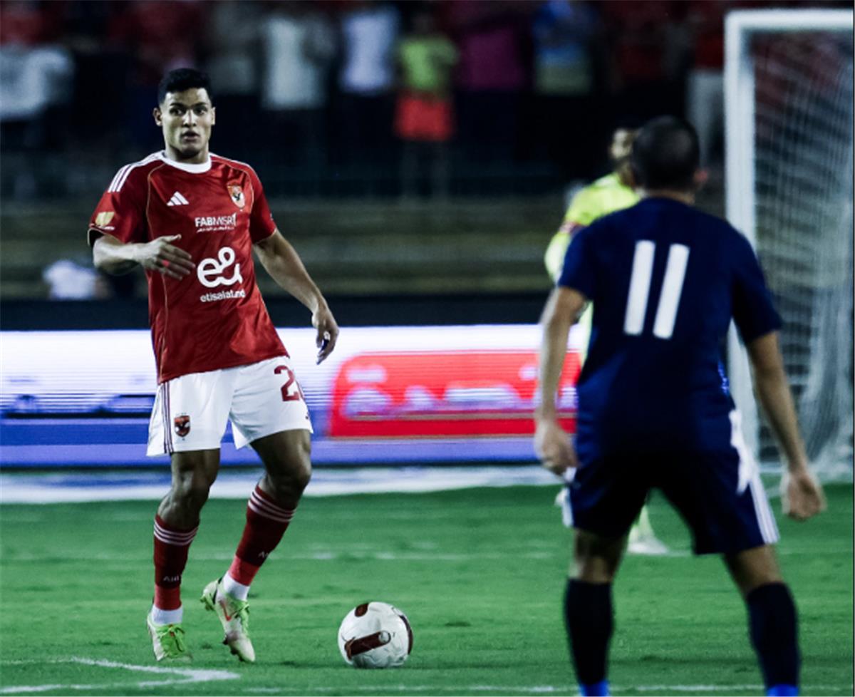 رجل مباراة الأهلي وإنبي في الدوري