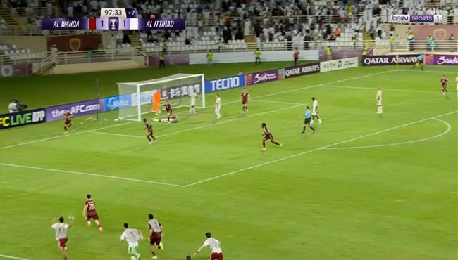 اهداف مباراة الاتحاد والوحدة الاماراتي 1 2 دوري ابطال اسيا