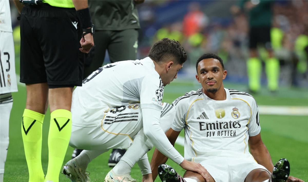اخبار نيوز : تشخيص مبدئي لإصابة أرنولد في مباراة ريال مدريد ومارسيليا