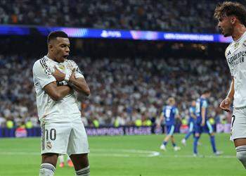 فيديو مبابي يسجل هدف ريال مدريد الثاني أمام مارسيليا