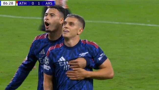 هدف ارسنال الثاني في مرمي اتلتيك بلباو بدوري ابطال اوروبا