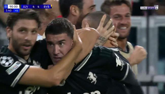 اهداف مباراة يوفنتوس وبوروسيا دورتموند 4 4 دوري ابطال اوروبا