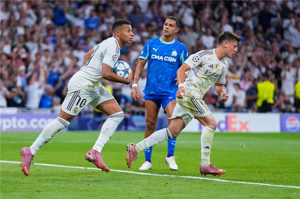اخبار نيوز : مبابي يتعجب من التحكيم بعد الفوز على مارسيليا.. ويصرّح: قيادة ريال مدريد لا تهمني