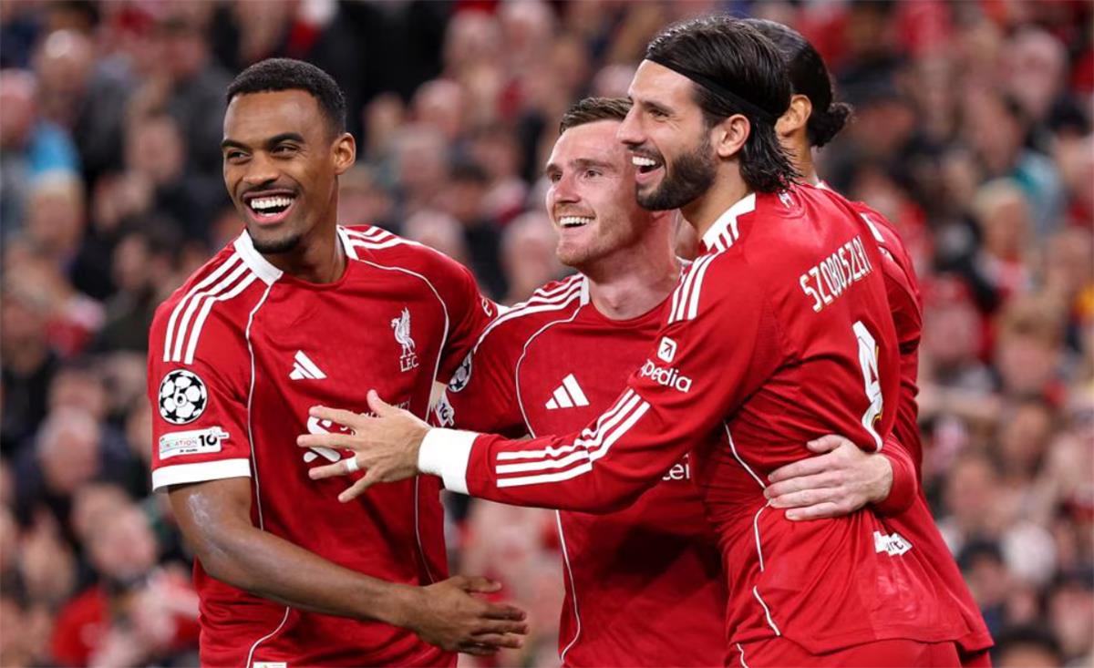 فيديو | روبرتسون يسجل هدف ليفربول الأول أمام أتلتيكو مدريد
