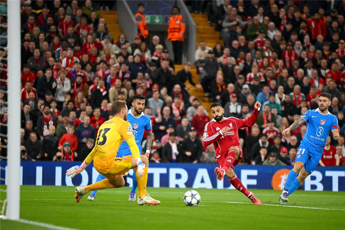 فيديو | محمد صلاح يسجل هدف ليفربول الثاني أمام أتلتيكو مدريد
