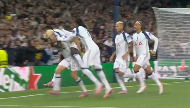 هدف فوز توتنهام علي فياريال 1 0 دوري ابطال اوروبا